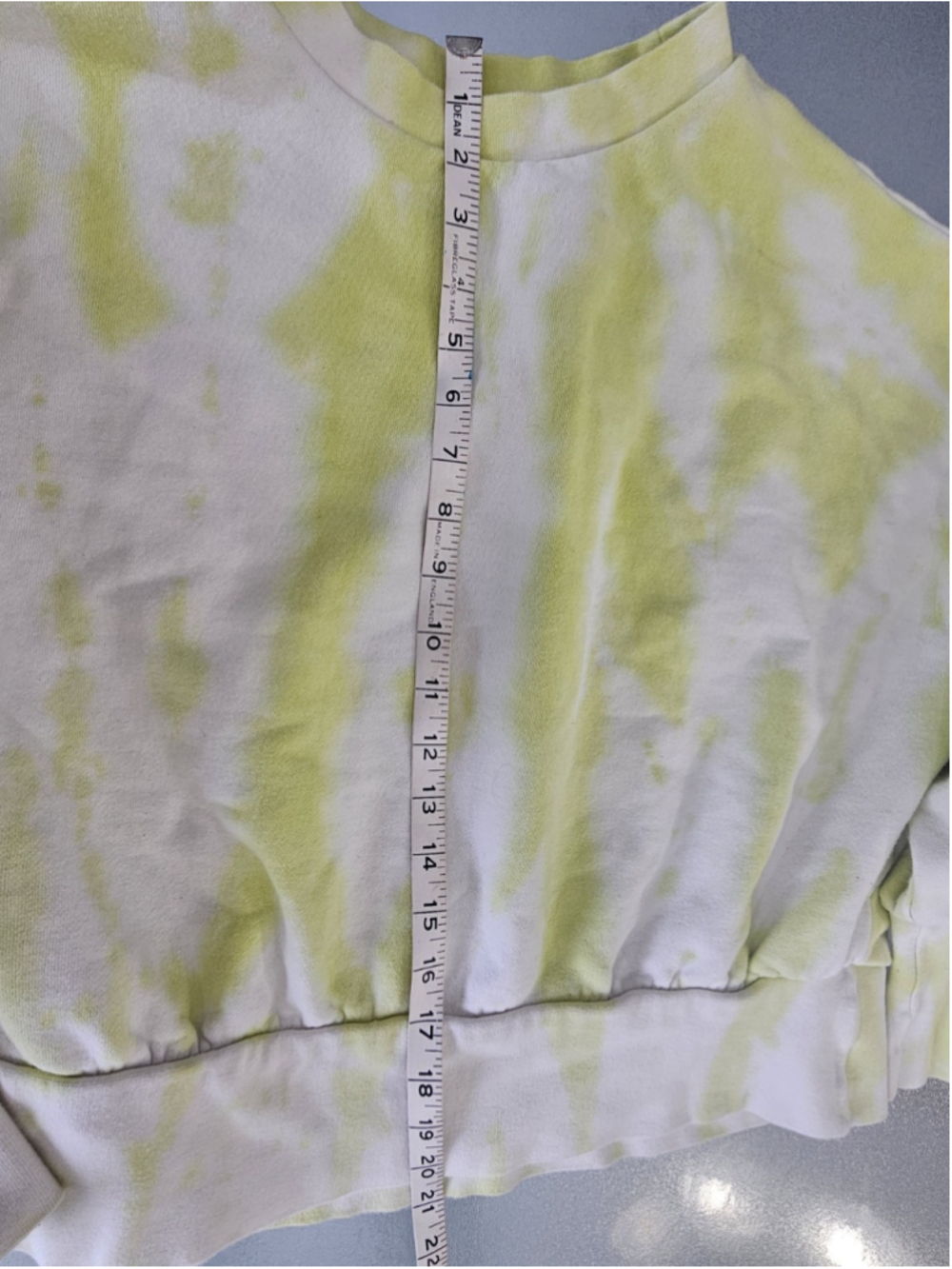 Old Navy Women S Sweatshirt Multicolor Cotton Tie Dye Cropped Casual Style - Picture 5 of 7